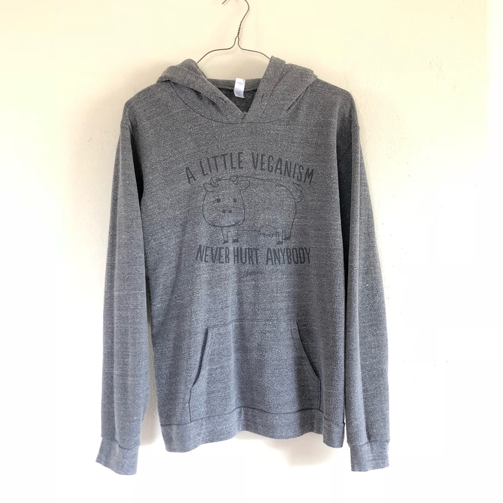 Gray hoodie from Herbivore